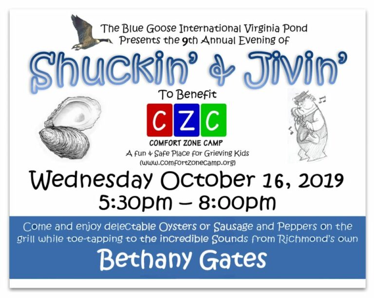 October 16 Shuckin’ & Jivin’