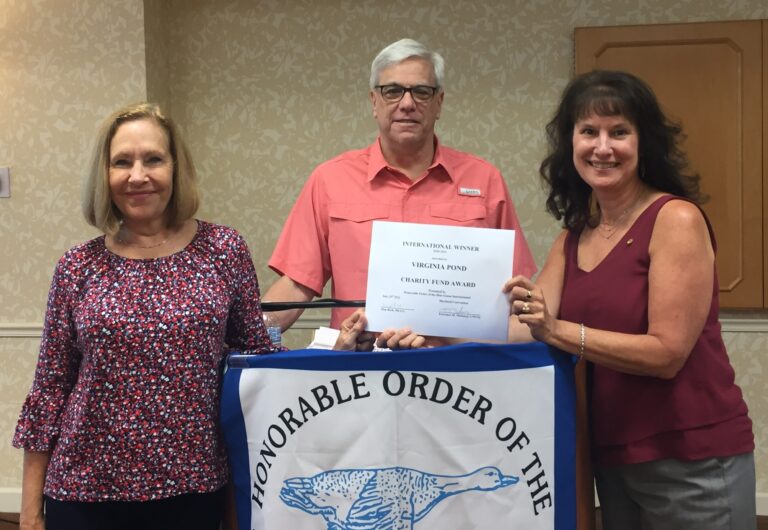 Virginia Pond Wins 2021 BG Charity Award